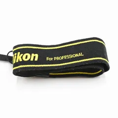 ニコン　プロストラップ　４代目 ブラックイエロー Yahoo!オークション - ニコン プロストラップ Nikon