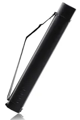 新品 ポスターケース 図面ケース アジャスターケース 防塵 防雨 製図 プレイマット ケース 筒 (角筒62ｃｍ～105ｃｍ（ブラック）) ZEROPORT JAPAN