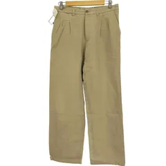 バーバリーロンドン BURBERRY LONDON SERRANO SPORT LINE 2タック ワイド テーパード チノ パンツ メンズ  42のサムネイル
