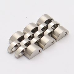 未使用級 ロレックス 純正コマ デイトジャスト 3駒 12mm SS シルバー