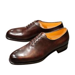 ヴァーシュ レザーシューズ ホールカット ミュージアムカーフ【LA】【中古】