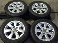 2310-554　アウディ純正/A3　アルミホール＆スタッドレスタイヤ　225/55R16　2020年　４本セット
