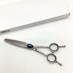 美品【ジョーウェルJOEWELL】SUPREME SNT-40 ボリュームコントロール メガネ シザー セニング 美容ハサミ すきばさみ 美容師 理容師 約5% 右利き 5.9インチ 中古 sc2140