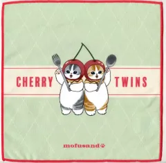 【中古】タオル・手ぬぐい プリンアラモードにゃん ファブリックコレクション(キッチンクロス) 「一番くじ mofusand ～Fruit Parlor～」 G賞