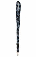 RIPNDIP (リップンディップ) ネックストラップ Nerm Camo Lanyard Blackout Camo (Smoke) ネコ 猫 スケボー SKATE SK8 スケートボード