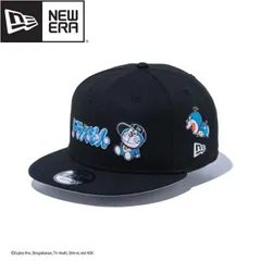 ニューエラ NEWERA キャップ 9FIFTY ドラえもん オールオーバー ブラック 950 DORAEMON ALLOVER メンズ レディース ユニセックス ポリエステル 帽子 (250121)