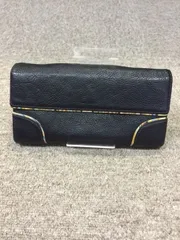 美品！格安！ポールスミス マルチストライプ レザー 二つ折り長財布