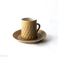 Relief(レリーフ)  C&S　コーヒーカップ・ソーサー　Jens.H.Quistgaard(イェンス.H.クイストゴー)