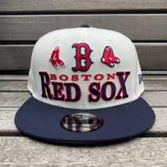 USA限定 9FIFTY ニューエラ MLB ボストン レッドソックス Redsox スナップバックキャップ ARCHIVE (950-245)
