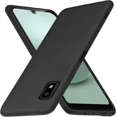 【人気商品】黒 TPU シリコン 薄型 ソフト カバー [傷防止 ケース 軽量 柔軟 3 薄型 耐衝撃 wish 携帯便利] 全面保護 AQUOS SH-53Dスマホケース 対応 LAYJOY (マットブラック)
