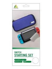 【新品】ニンテンドースイッチハード スターティングセット ヘアラインネイビー