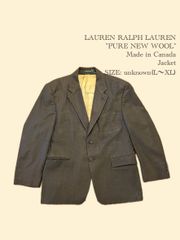 LAUREN RALPH LAUREN "PURE NEW WOOL" Made in Canada Jacket - unknown(L〜XL)