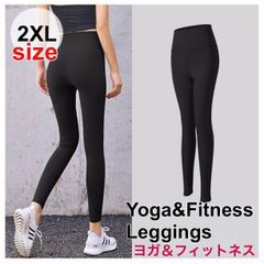 2XL ヨガパンツ スポーツウェア レディース レギンス 着痩せジム ウェア