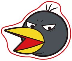 【中古】タオル・手ぬぐい(キャラクター) キョエちゃん(横顔) ダイカットハンドタオル 「チコちゃんに叱られる!」