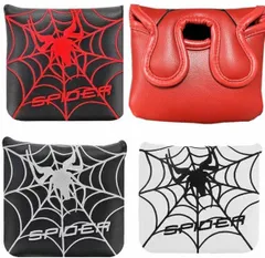 ゴルフヘッドカバー マレット用 オデッセイ２ボール・テーラーメイド スパイダーパター センターシャフトに適合 Spider スパイダー 単品 1個