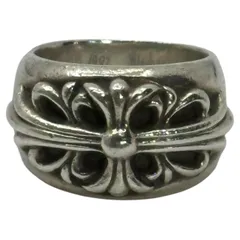 CHROME HEARTS(クロムハーツ) FLRL CRS フローラル クロス リング 13号 シルバー シルバー925