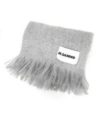 ジルサンダー JIL SANDER 【 JSPR902015 WR199600 】 ロゴ モヘア マフラー　w21992のサムネイル