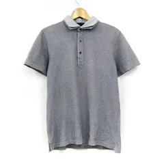 ザショップティーケーミクスパイス 半袖ポロシャツ トップス メンズ Lサイズ グレー系 THE SHOP TK MIXPICE 【中古】