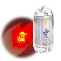 DOKEEP 超ミニ LEDライト 超軽量 11g USB充電式 EDC 高輝度 ミニ 懐中電灯 3モード 3000K 250ルーメン ポケットライト 防水 超小型 ミニ投光器 点灯3~50時間（レッド）