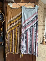 チャイハネ amina シャナナワンピース ノースリーブ オルテガ