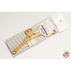 【サックス用】B.AIR V型プレート・ワイド（色：サン）／バードストラップ／カスタムパーツ