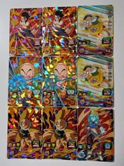 【SR 9枚】2枚 MM6-031 孫悟飯：GT／2枚 MM4-016 孫悟飯：幼年期／2枚 MM5-011 クリリン：少年期／2枚 MM4-034 ナッパ／MM5-060 アイオス（スーパードラゴンボールヒーローズ）DRAGON BALL