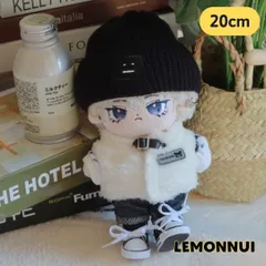 20cm ぬいぐるみ服 着せ替え パンツ 帽子付き 推しぬい 綿人形 棉花娃娃 ちびぬい服 ちびぐるみ 推し活 ぬい活 コットンドール 綿人形 cotton doll-B1401