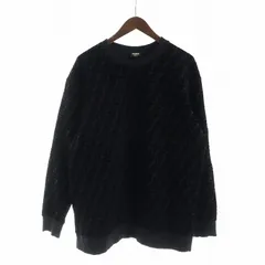 フェンディ FENDI スウェット トレーナー 長袖 ベロア ズッカ柄