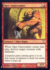 【中古】マジックザギャザリング 67/180[C]：【DIS】【FOIL】Ogre Gatecrasher/オーガの門壊し