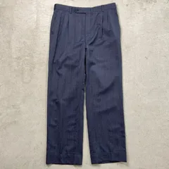 90年代 Burberry's バーバリー ウールスラックスパンツ 2タック ワイドスラックス メンズW32相当 