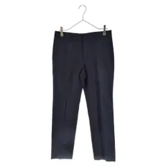 JIL SANDER (ジルサンダー) 16AW コットンナイロン テーパード トラウザー パンツ ネイビー PM JM LW 0010のサムネイル
