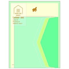 (정리) # 클로즈 핀 레터 세트 모두의 문구 레터 세트 시로쿠마 LS14637 [× 15 세트]