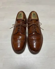 りく様　オールデン ALDEN スエード ロングウイングチップ ドレスシューズ オールデン 97522 LONG WING バリー クロムエクセル BLACK