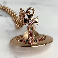 vivienne westwood ヴィヴィアンウエストウッド スモールオーブ　ネックレス ピンクゴールド PG
