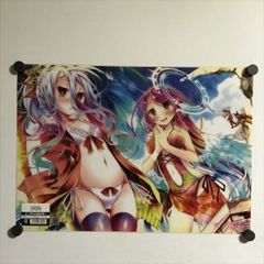 X2291 ◆未開封品 ノーゲーム・ノーライフ A3サイズ クリアポスター