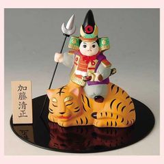 AR72 九谷焼 清香 加賀人形 獅子舞 飾板付 紙箱 未使用 美品 - メルカリ