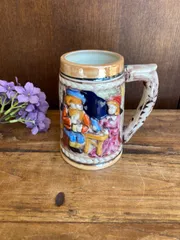 美品】ドイツビールジョッキ置物インテリア工芸品美術品A3339