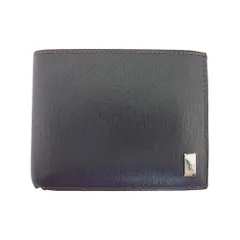 【最大30％OFF★ウィンターセール】ダンヒル Dunhill 二つ折り財布 サイドカー ダークブラウン レディース 中古