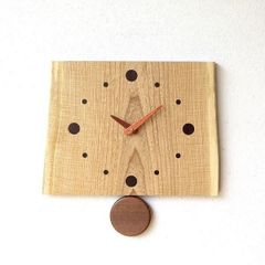 廃番モデル キコリ 木製 掛け時計 ウォールクロック - メルカリ