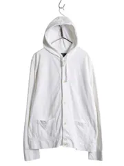 【お得なクーポン配布中!】 00s ポロ ラルフローレン 鹿の子 フード パーカー ジャケット メンズ XL / 古着 オールド 長袖シャツ カーディガン コットン  大きいサイズ