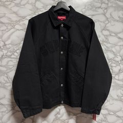 トレンド【SUPREME シュプリーム  【商品名】Snap Front Twill Jacket / コーチジャケット / ロゴ刺繍 ジャケット ブルゾン/アーチロゴ