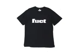 FTP エフティーピー Tシャツ メンズ 黒 ブラック アメリカ製 L 5.6オンス ヘビーウェイト VネックTシャツ | メンズ | 1枚