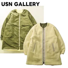 USU GALLERY ユーエスエヌギャラリー イチパーセント リバーシブル ジャケット コート