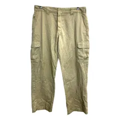 Dickies ワークパンツ W39 ディッキーズ リラックスストレート カーゴパンツ ビッグサイズ ベージュ 古着卸 アメリカ仕入 2501-1007