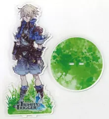 【中古】アクリルスタンド・アクリルパネル シアン・エルレウス アクリルスタンド 「Switch/PS4/PS5ソフト 聖塔神記 トリニティトリガー」 よろずやショップびっく宝島購入特典