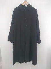 ◇ KUUUPY クーピー きれいめ シンプル スタンドカラー 長袖 ステンカラーコート サイズL ブラック メンズ P 【1306120025503】のサムネイル