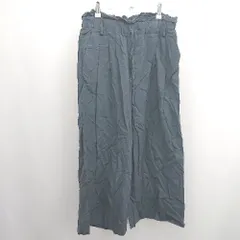 ◇ Θ JOURNAL STANDARD ジャーナルスタンダード ワイドスラックスパンツ サイズ38 ネイビー系 メンズ E  【1507030006860】