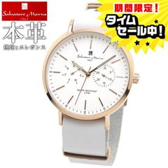 サルバトーレマーラ SM15117-PGWHPG-WH 国内正規品 腕時計