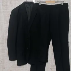 COMME CA ISM コムサイズム　メンズ　スーツ　フォーマル　セットアップ　XLサイズ　黒　s63