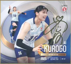 Mizuno 日本代表 黒後愛 選手 直筆サイン入り バレーボール mintkashii_24volleyball-w-
